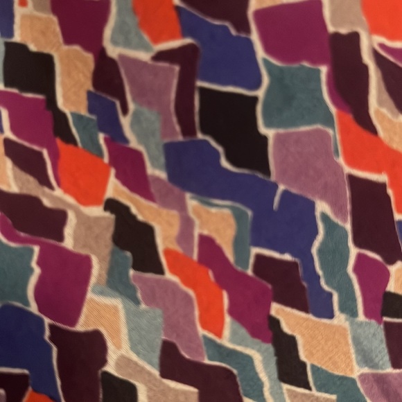 Brand New Multi-Colored ADAM by Adam Lippes 100% Silk Blouse - Women’s Size 0 - Picture 4 of 11